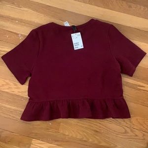 Peplum top
